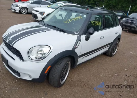 2014 Mini Countryman Cooper S из США, поврежденный, VIN WMWZC5C5XEWP37470